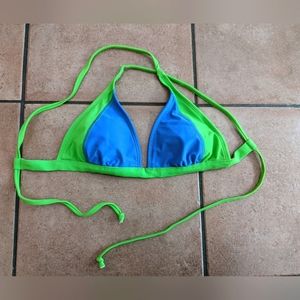 Body Glove Cross-back Color-block Bikini Top - Size XS